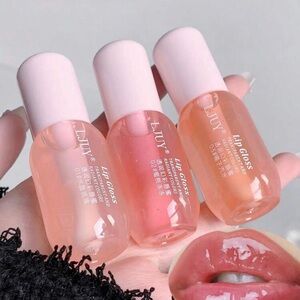 Lip Gloss Set - Pink, Peach, Coral